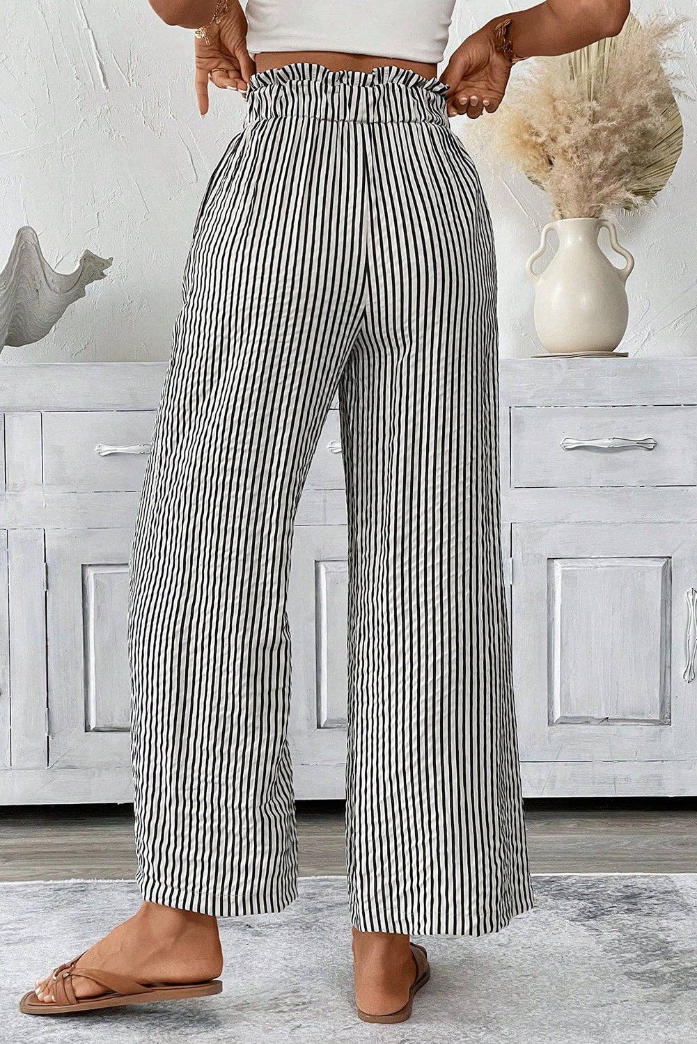High Waisted Loose Pants